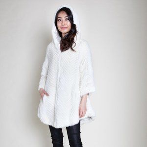 Patrizia Luca Milano Mink Hooded Jacket